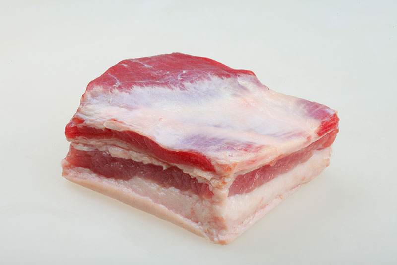 修边五花肉